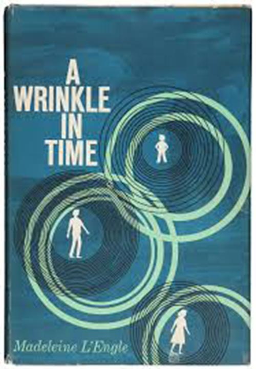 Original cover of A Wrinkle in Time, designed by Ellen Raskin, 1962. Original cover of A Wrinkle in Time, designed by Ellen Raskin, 1962.
