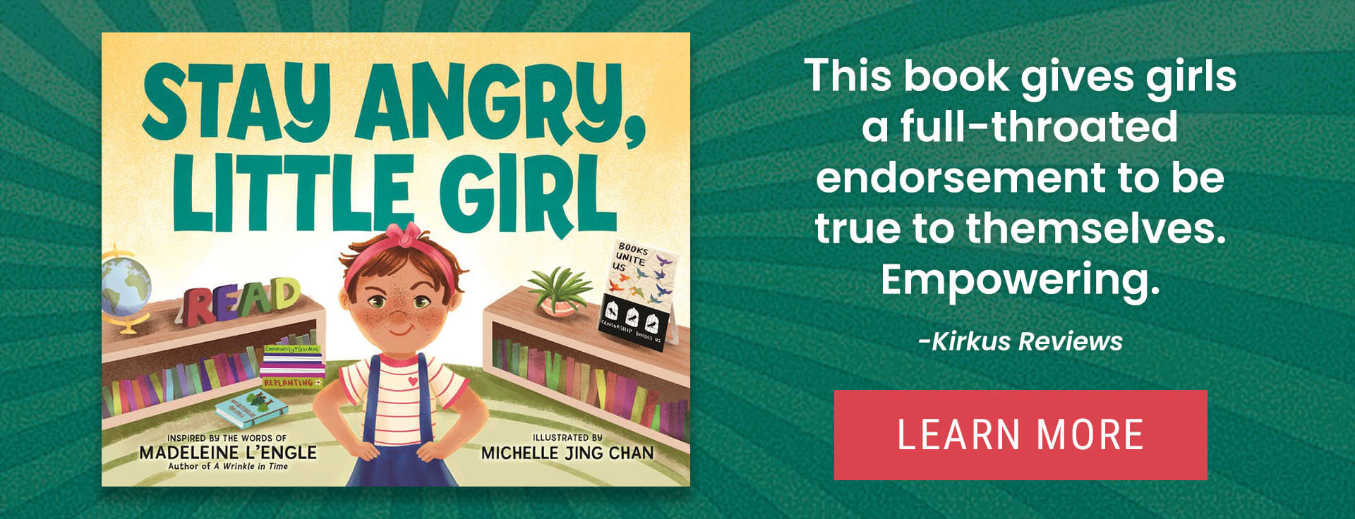 Stay Angry Little Girl