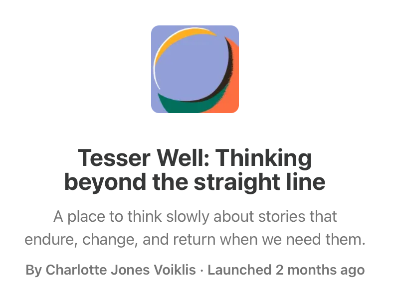 Tesser Well Substack